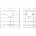 Hardware Resources Stainless Steel Bottom Grids for Handmade 60/40 Double Bowl Sink (HMS260) HMS260-GRID